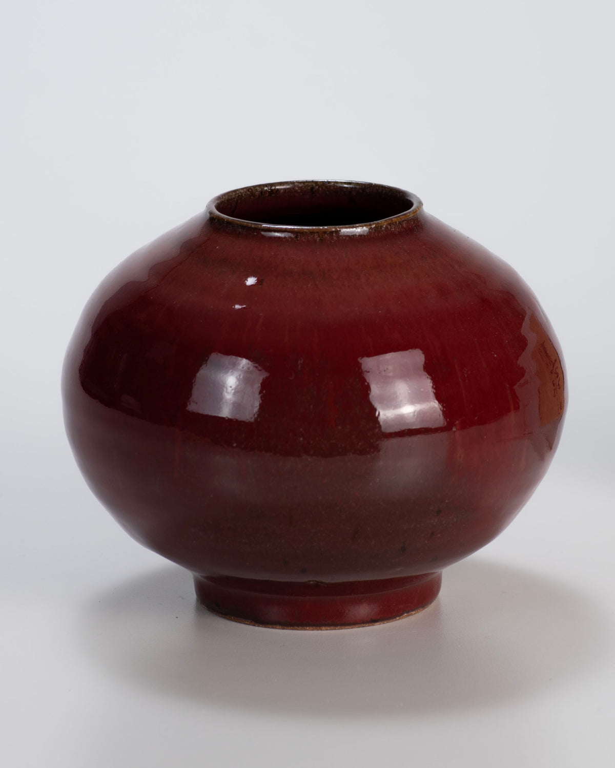 Oxblood Red Vase #8