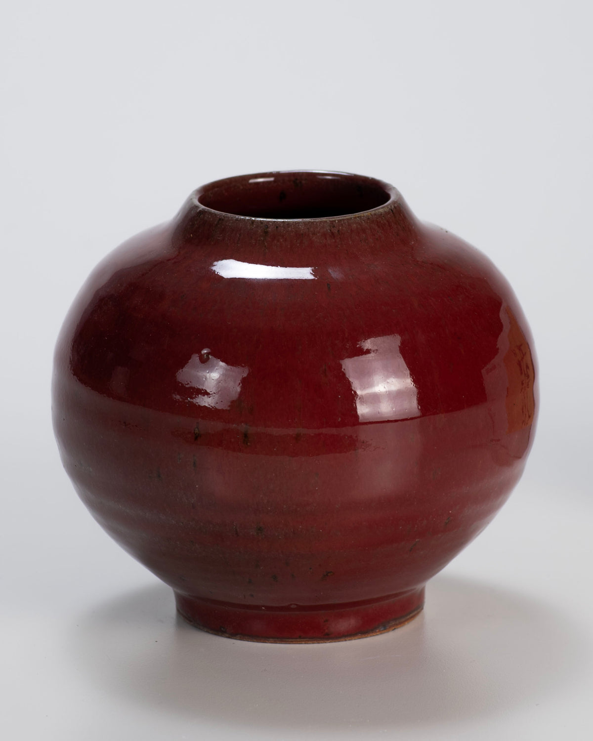 Oxblood Red Vase #9