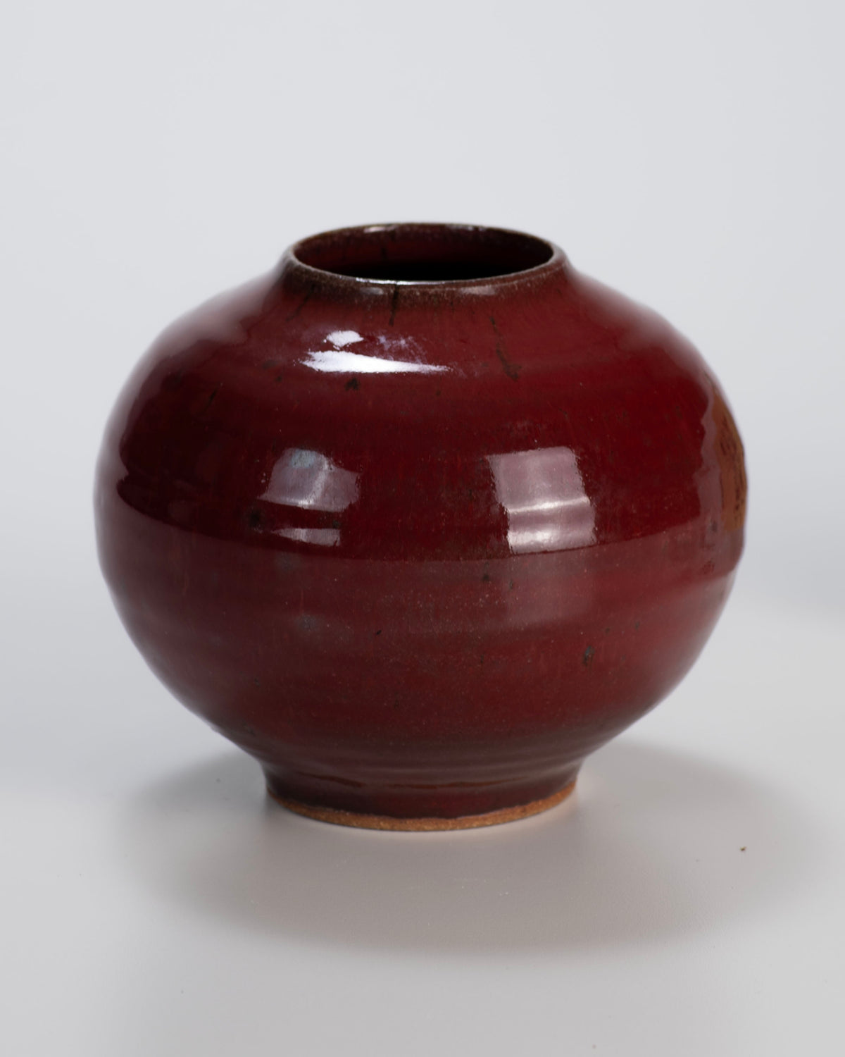 Oxblood Red Vase #12